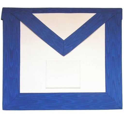 12th Degree Memphis Misraim French Regulation Masonic Apron - White & Royal Blue-Aprons-Masonic Makers