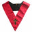 18th Degree Scottish Rite Masonic Collar - Pink Moire Latin Cross-Collars-Masonic Makers