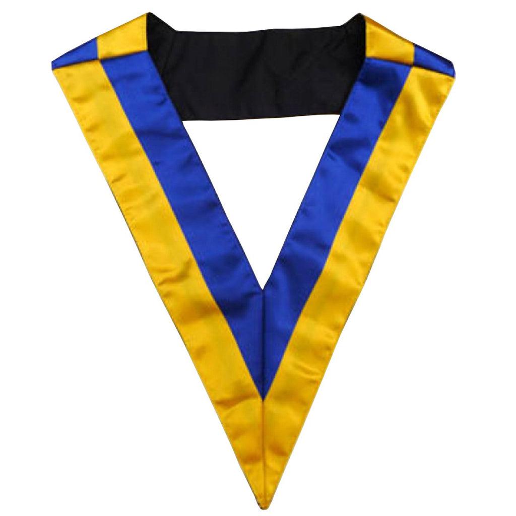 20th Degree Scottish Rite Masonic Collar - Blue & Yellow-Collars-Masonic Makers