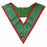 29th Degree Scottish Rite Masonic Collar - Green Satin-Collars-Masonic Makers