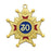 30th Degree Rose Croix Scottish Rite Masonic Collar Jewel - Gold-Collar Jewels-Masonic Makers