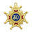 30th Degree Rose Croix Scottish Rite Masonic Collar Jewel - Gold-Collar Jewels-Masonic Makers