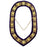 32nd Degree Scottish Rite Masonic Chain Collar - Wings Down Gold Plated-Chain Collars-Masonic Makers