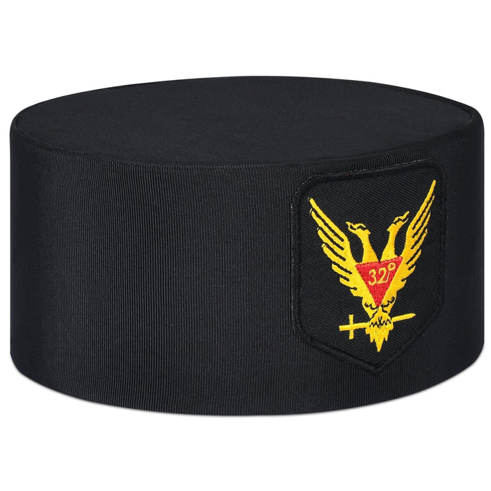 32nd Degree Scottish Rite Masonic Crown Cap - Wings Up Red & Gold-Crown Caps-Masonic Makers