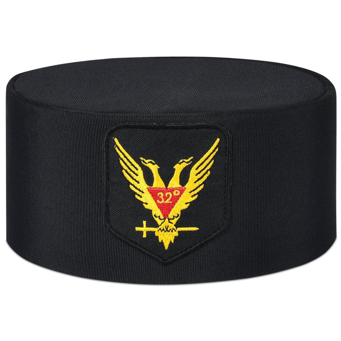 32nd Degree Scottish Rite Masonic Crown Cap - Wings Up Red & Gold-Crown Caps-Masonic Makers