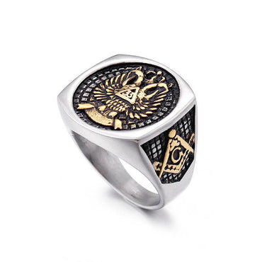 33rd Degree of Freemasonry Masonic Vintage Ring - Freemason ring-rings-Masonic Makers