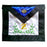 4th Degree Scottish Rite Masonic Apron - White, Blue with Acacia Leaves Embroidery-Aprons-Masonic Makers