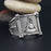 Past Master Blue Lodge Silver Masonic Ring - High Quality Crafted