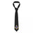 Black Masonic Tie With Freemason Symbol - Masonic Neckties-Ties-Masonic Makers