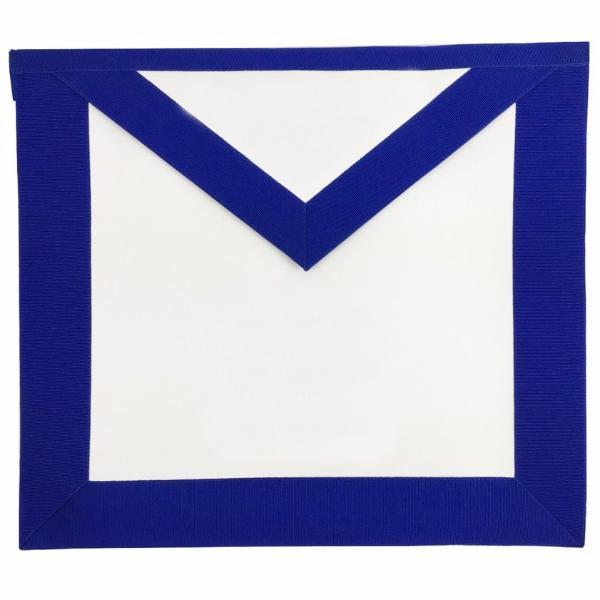 Blue Lodge Masonic Apron - Basic White & Royal Blue-Aprons-Masonic Makers