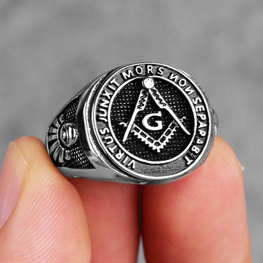 Blue Lodge Vintage Masonic Ring-rings-Masonic Makers