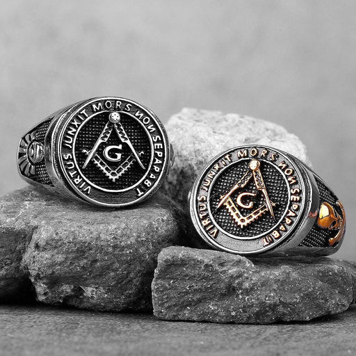 Blue Lodge Vintage Masonic Ring-rings-Masonic Makers