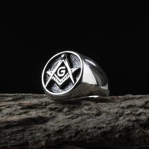 Blue Lodge Vintage Masonic Ring-rings-Masonic Makers