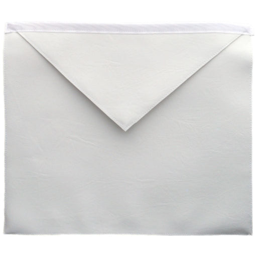 Entered Apprentice Blue Lodge Masonic Apron - White-Aprons-Masonic Makers