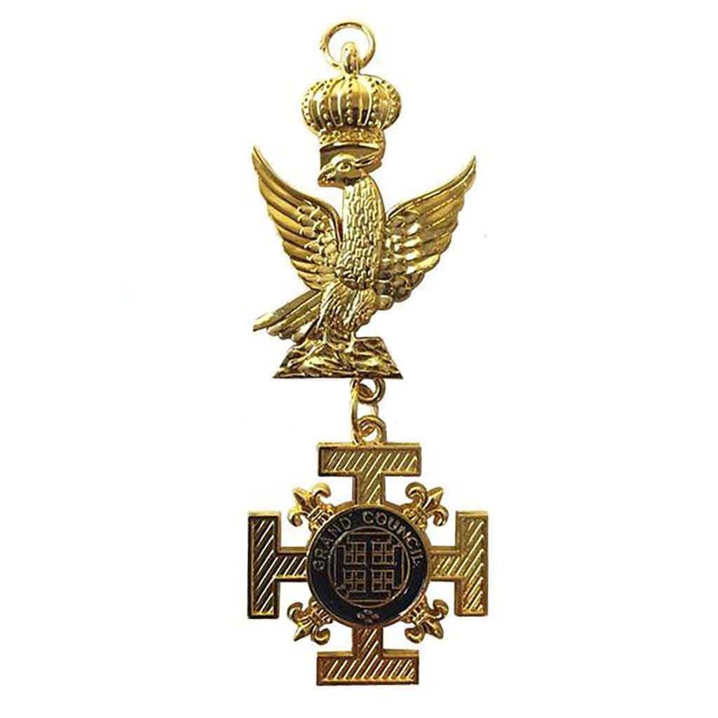 Grand Officers Red Cross of Constantine Masonic Breast Jewel - Gold Plated-Breast Jewels-Masonic Makers