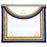 Grand Officers Royal Ark Mariner AMD Masonic Apron - Gold & Multi colour-Aprons-Masonic Makers