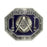 Master Mason Blue Lodge Masonic Belt Buckle - Various Sizes