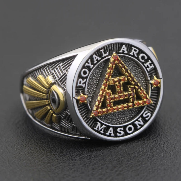 Royal Arch Chapter Masonic Ring - High Quality Crafted