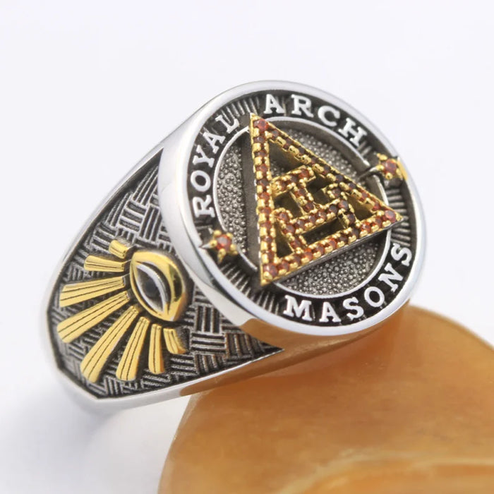 Royal Arch Chapter Masonic Ring - High Quality Crafted