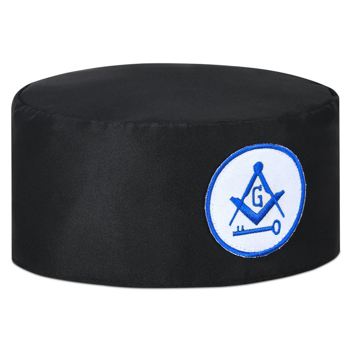 International Masons Masonic Crown Cap - White & Blue Emblem-Crown Caps-Masonic Makers