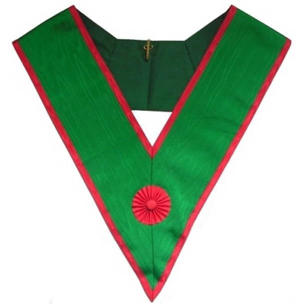 Knights of St. Andrew Scottish Rite English Regulation Masonic Collar - Green-Collars-Masonic Makers