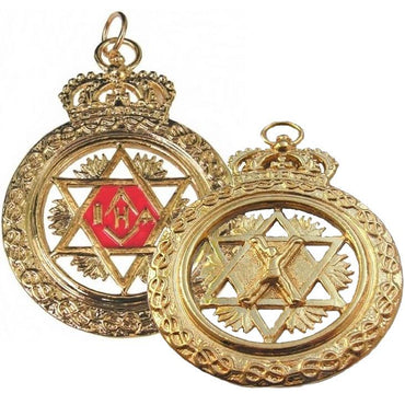Knights of St. Andrew Scottish Rite Masonic Collar Jewel-Collar Jewels-Masonic Makers
