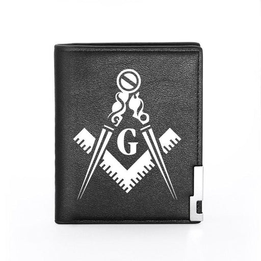 Master Mason Blue Lodge Leather Masonic Wallet - Freemason wallets-wallets-Masonic Makers