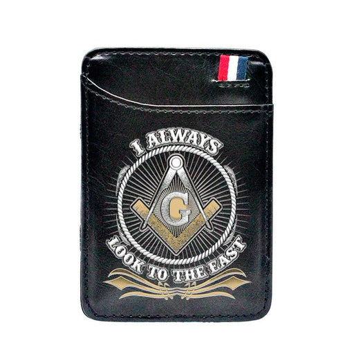 Master Mason Blue Lodge Leather Masonic Wallet - Freemason wallets-wallets-Masonic Makers