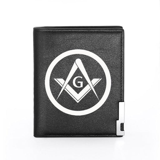 Master Mason Blue Lodge Leather Masonic Wallet - Freemason wallets-wallets-Masonic Makers