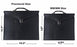 Master Mason Blue Lodge Masonic Apron Case - Black Leather-Apron Cases-Masonic Makers