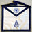 Master Mason Blue Lodge Masonic Apron - Crafted Apron-Aprons-Masonic Makers