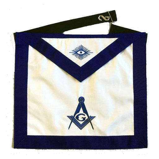 Master Mason Blue Lodge Masonic Apron - Imitation Leather-Aprons-Masonic Makers