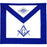 Master Mason Blue Lodge Masonic Apron - Square & Compass G Royal Blue-Aprons-Masonic Makers