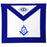 Master Mason Blue Lodge Masonic Apron - White & Royal Blue-Aprons-Masonic Makers