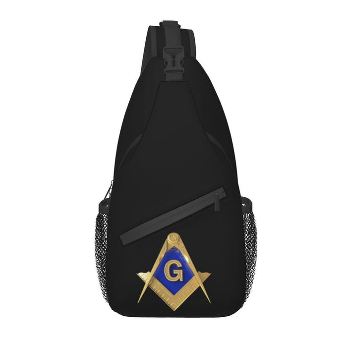 Master Mason Blue Lodge Masonic Arm Bag for Hiking & Travel-Arm Bags-Masonic Makers