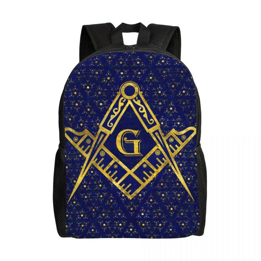 Master Mason Blue Lodge Masonic Back Pack - Various Usage-Backpacks-Masonic Makers