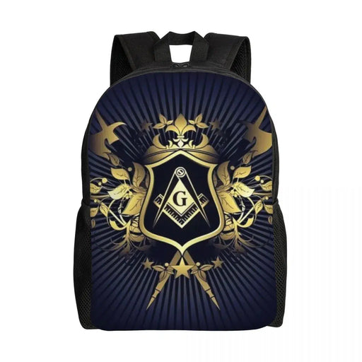 Master Mason Blue Lodge Masonic Back Pack - Various Usage-Backpacks-Masonic Makers