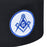 Master Mason Blue Lodge Masonic Crown Cap - White & Blue Emblem-Crown Caps-Masonic Makers