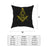 Master Mason Blue Lodge Masonic Pillow Case For Sofa - Home Decoration-Pillowcases-Masonic Makers