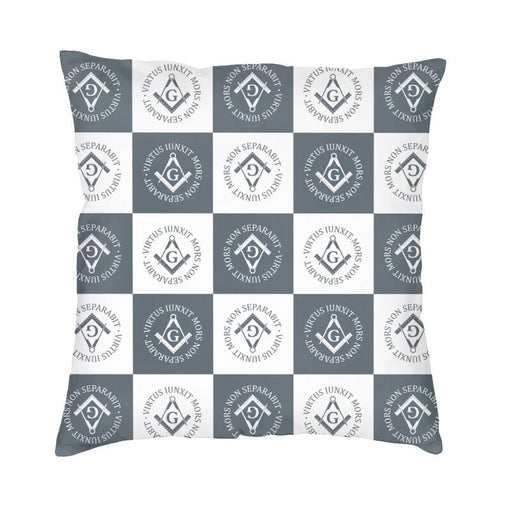 Master Mason Blue Lodge Masonic Pillow Case For Sofa - Home Decoration-Pillowcases-Masonic Makers