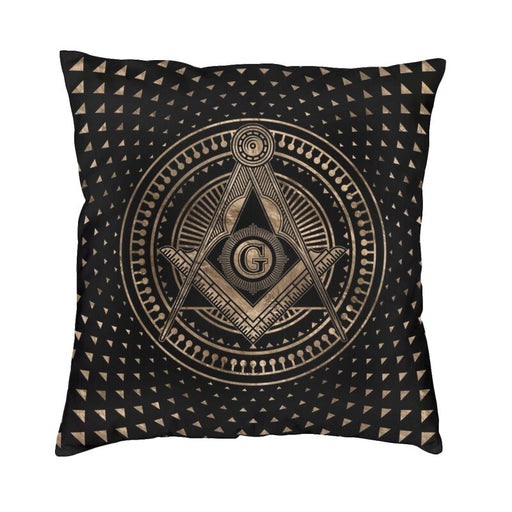 Master Mason Blue Lodge Masonic Pillow Case For Sofa - Home Decoration-Pillowcases-Masonic Makers