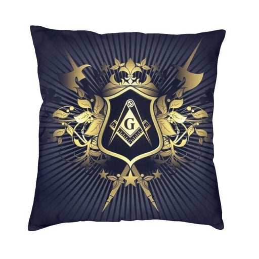 Master Mason Blue Lodge Masonic Pillow Case For Sofa - Home Decoration-Pillowcases-Masonic Makers