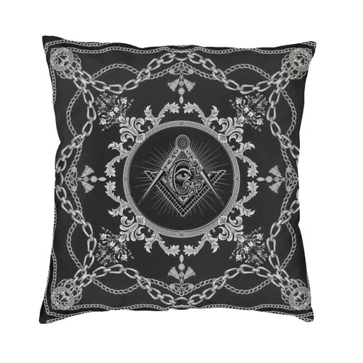 Master Mason Blue Lodge Masonic Pillow Case For Sofa - Home Decoration-Pillowcases-Masonic Makers