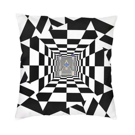 Master Mason Blue Lodge Masonic Pillow Case For Sofa - Home Decoration-Pillowcases-Masonic Makers