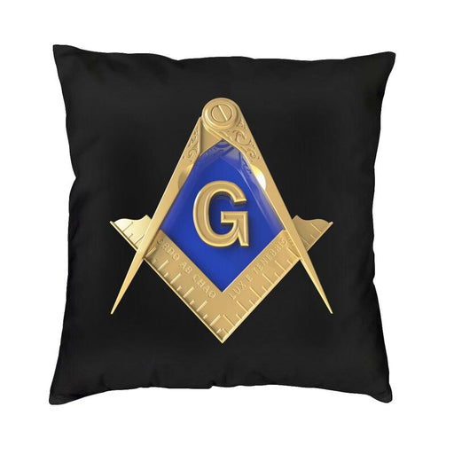 Master Mason Blue Lodge Masonic Pillow Case For Sofa - Home Decoration-Pillowcases-Masonic Makers