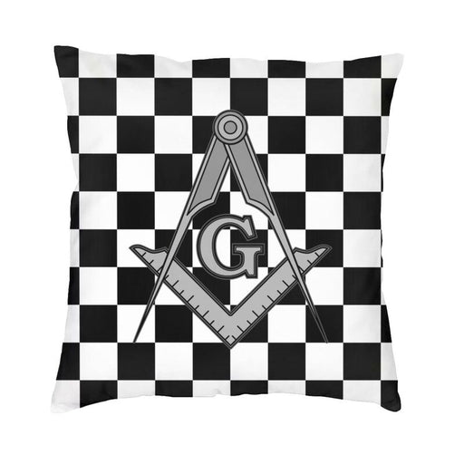 Master Mason Blue Lodge Masonic Pillow Case For Sofa - Home Decoration-Pillowcases-Masonic Makers