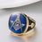 Master Mason Blue Lodge Masonic Ring - Stainless Steel-rings-Masonic Makers