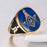 Master Mason Blue Lodge Masonic Ring - Stainless Steel-rings-Masonic Makers