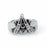 Master Mason Blue Lodge Masonic Silver Ring - Freemasonry Jewellery-rings-Masonic Makers