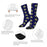 Master Mason Blue Lodge Masonic Socks - Blue with Emblem-Socks-Masonic Makers